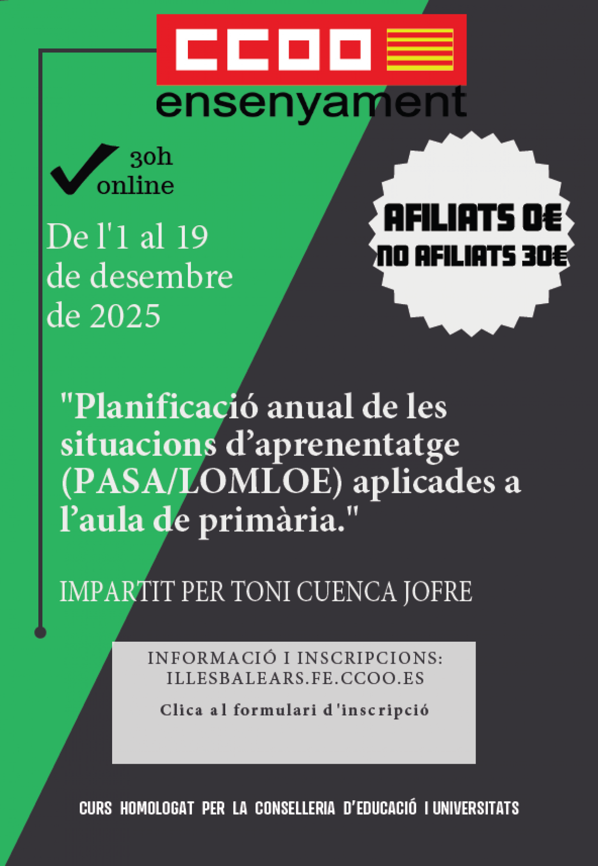 Planificació anual de les situacions d’aprenentatge (PASA/LOMLOE) aplicades a l’aula de primària.