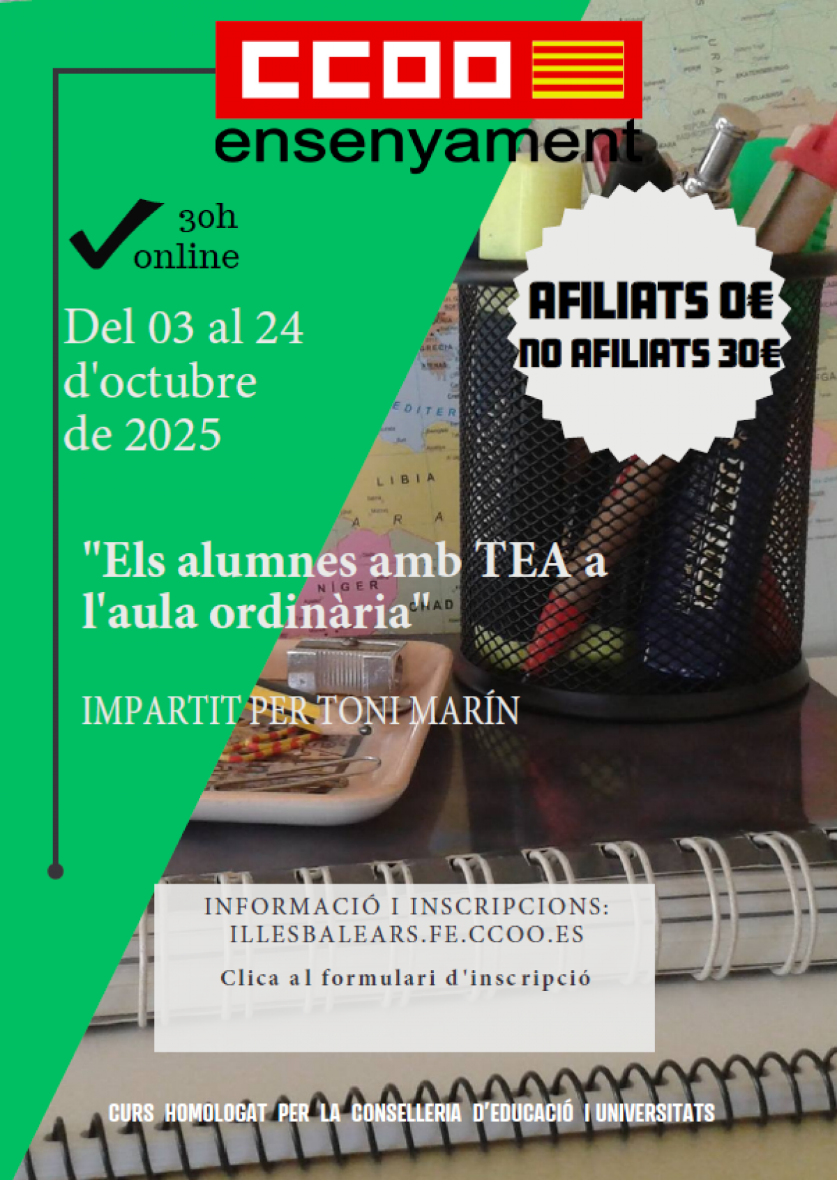Els alumnes amb TEA a l'aula ordinària.
