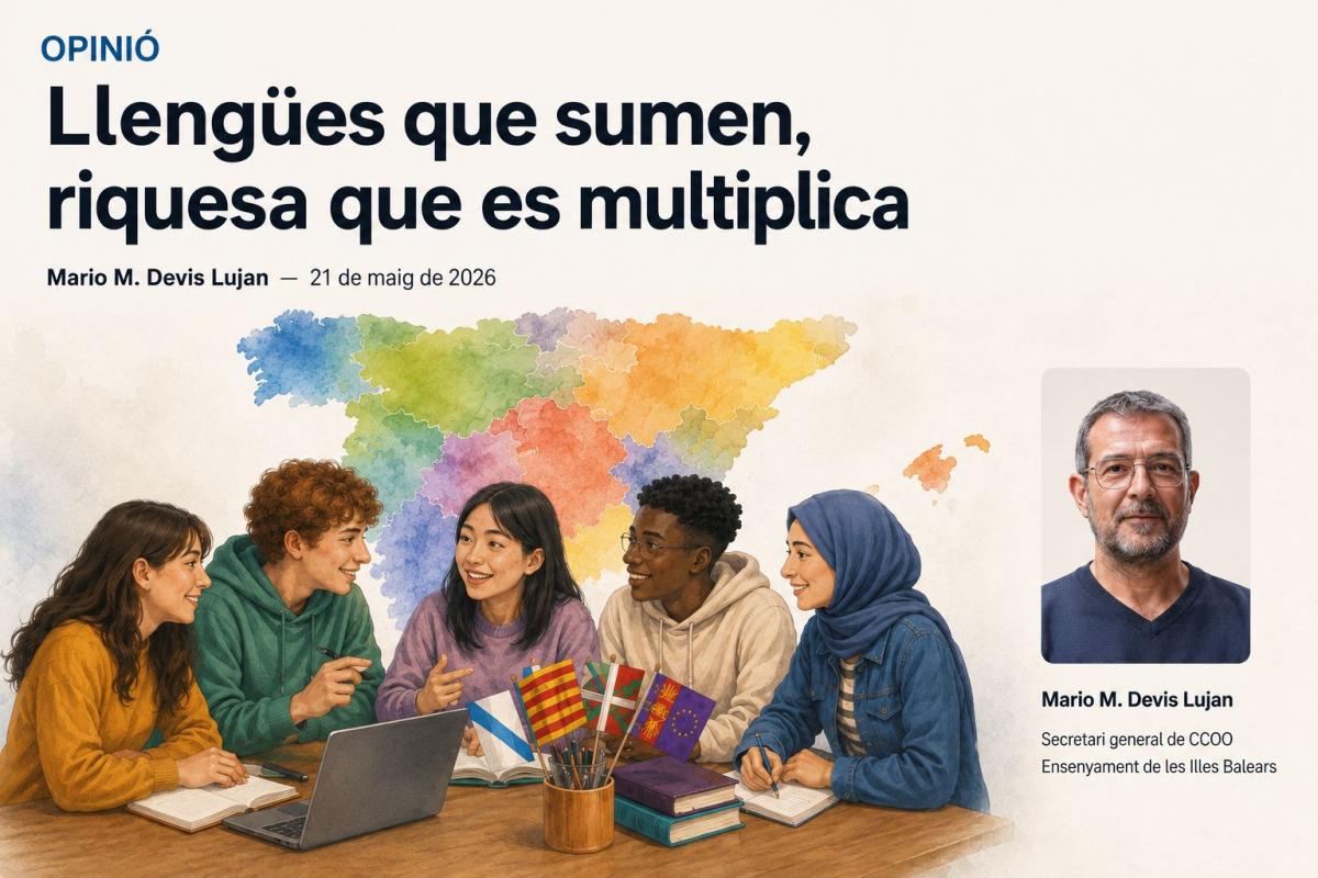 Llengües que sumen, riquesa que es multiplica.