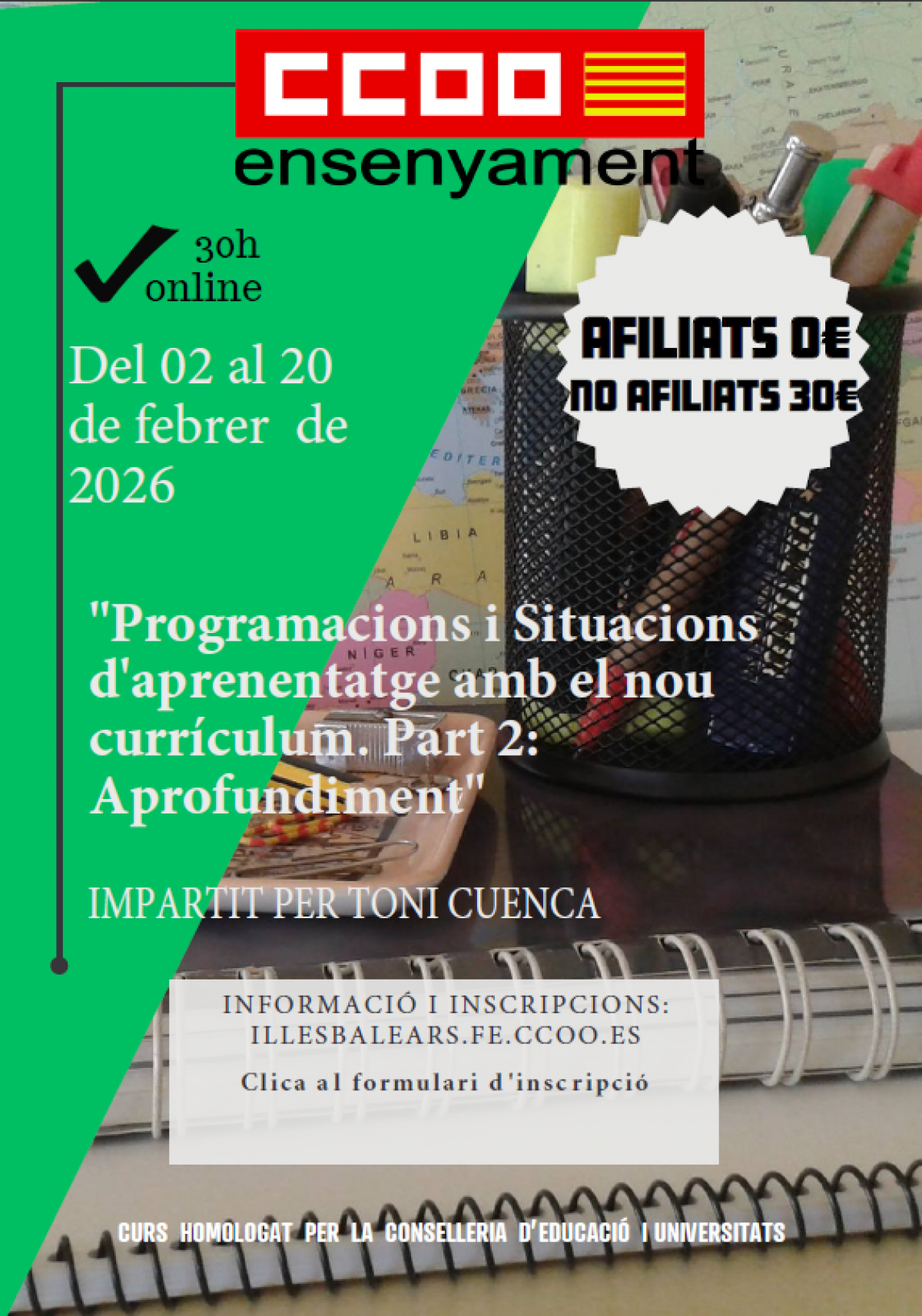 Programacions i situacions d'aprenentatge amb el nou currículum. Part 2: Aprofundiment