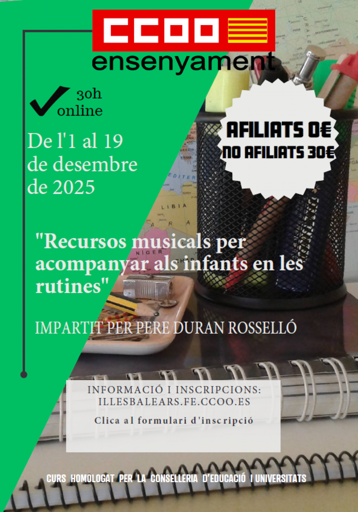 Recursos musicals per acompanyar als infants en les rutines