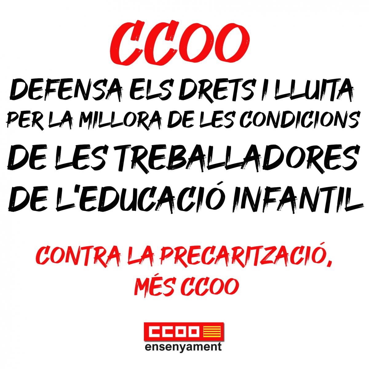 CCOO en defensa de 0-3