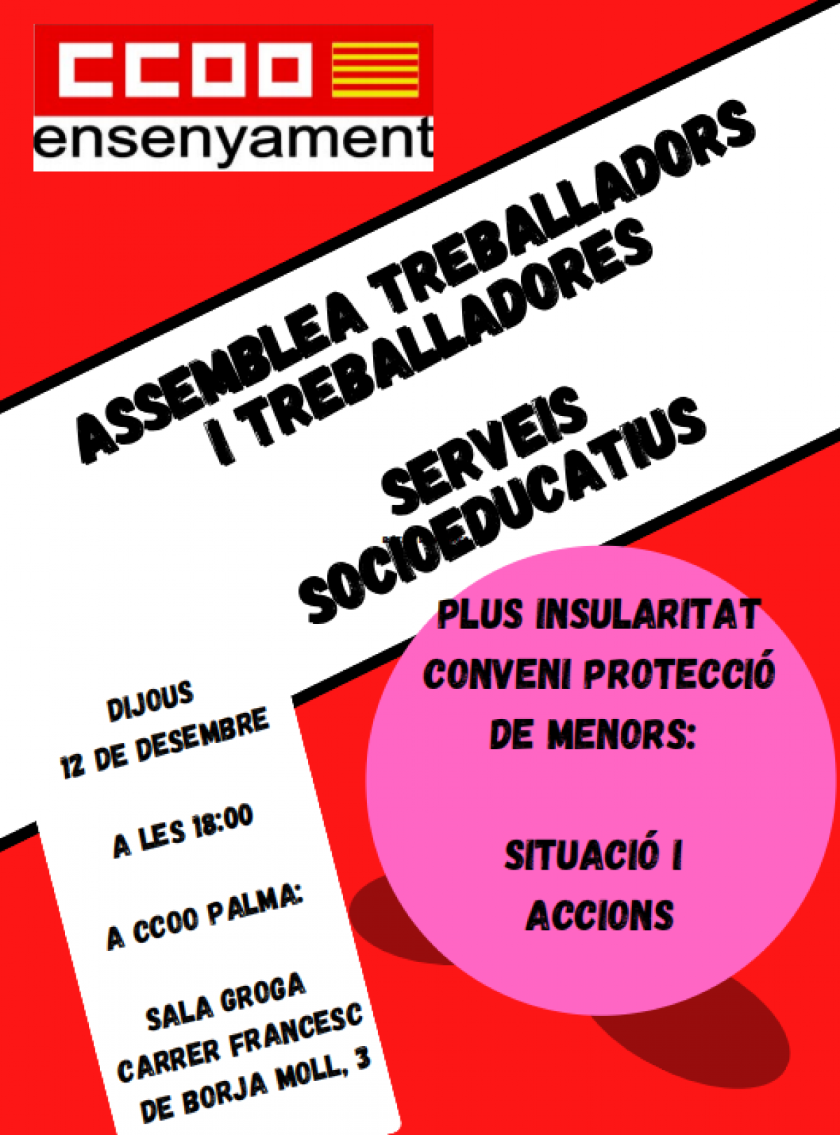 Assemblea dijous 12 de desembre