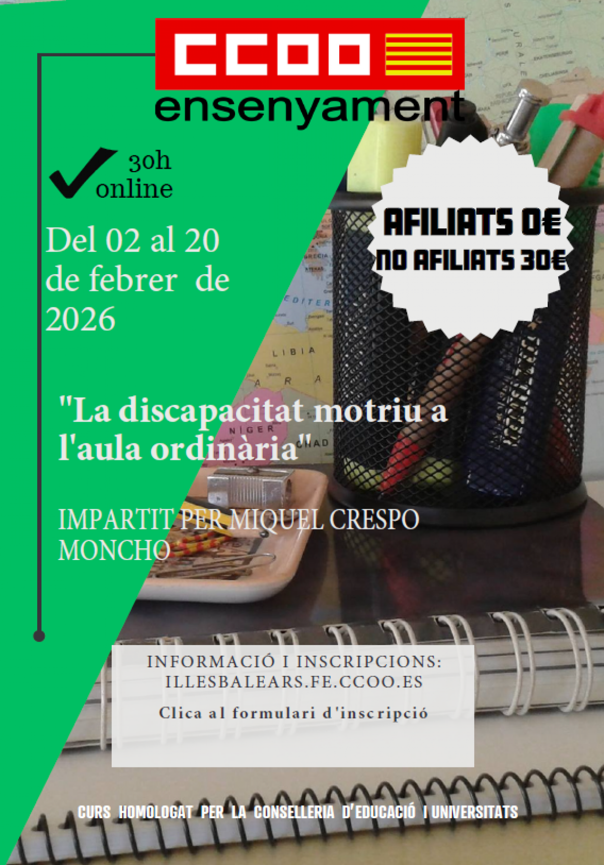 La discapacitat motriu a l'aula ordinària